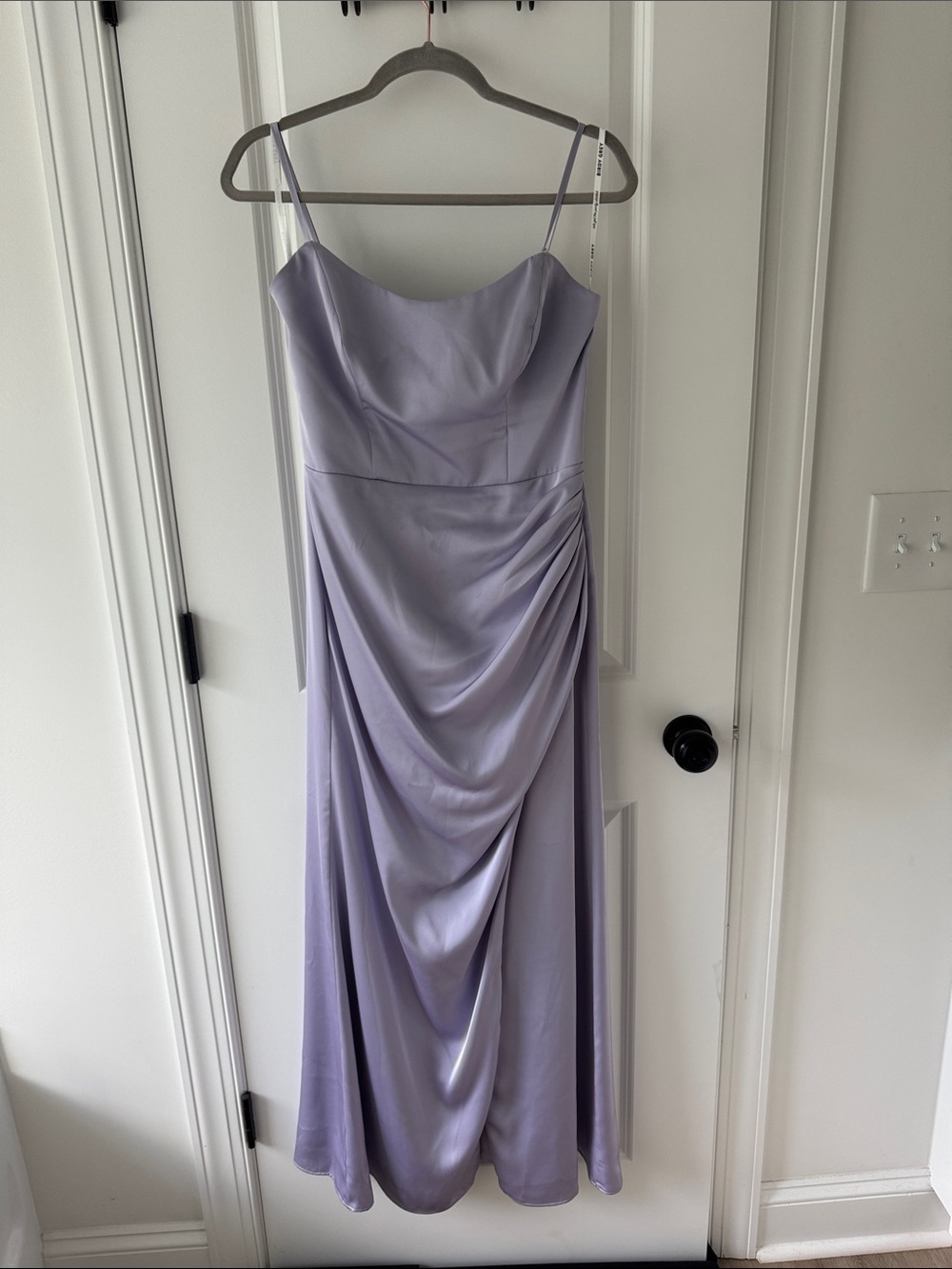 Dusty lilac bridesmaid dress